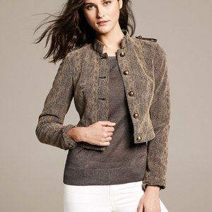 Python Cropped Jacket